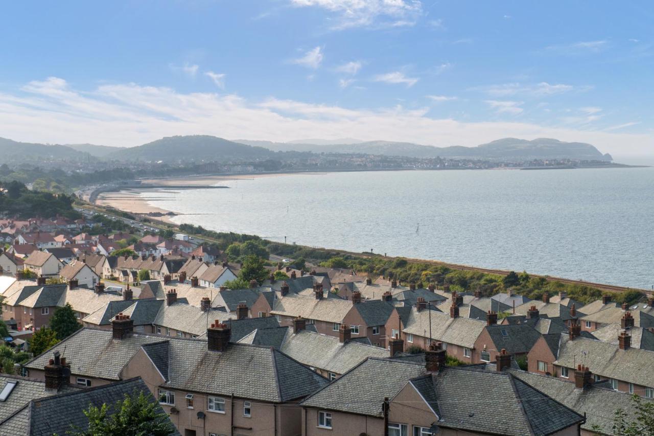 Windy Ridge Terrace With Beautiful Sea Views, North Wales Coast Villa Old Colwyn Kültér fotó