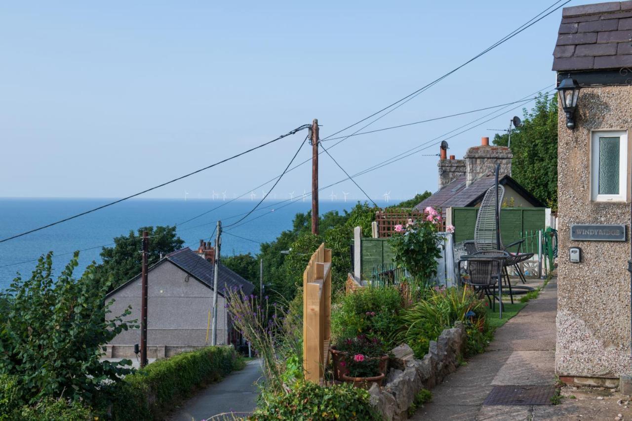 Windy Ridge Terrace With Beautiful Sea Views, North Wales Coast Villa Old Colwyn Kültér fotó